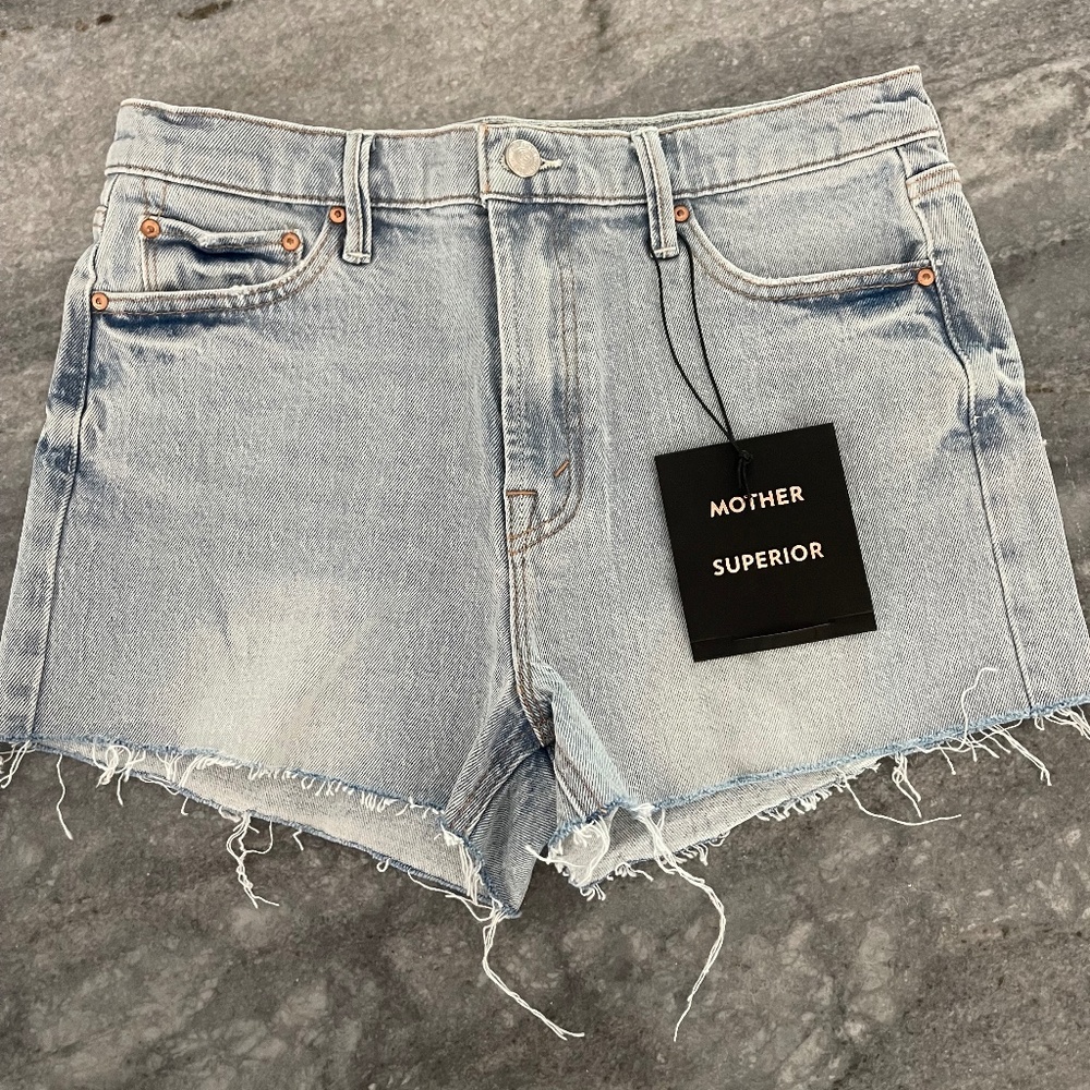 MOTHER Snap Down Mini Flare High Spirits Size 29